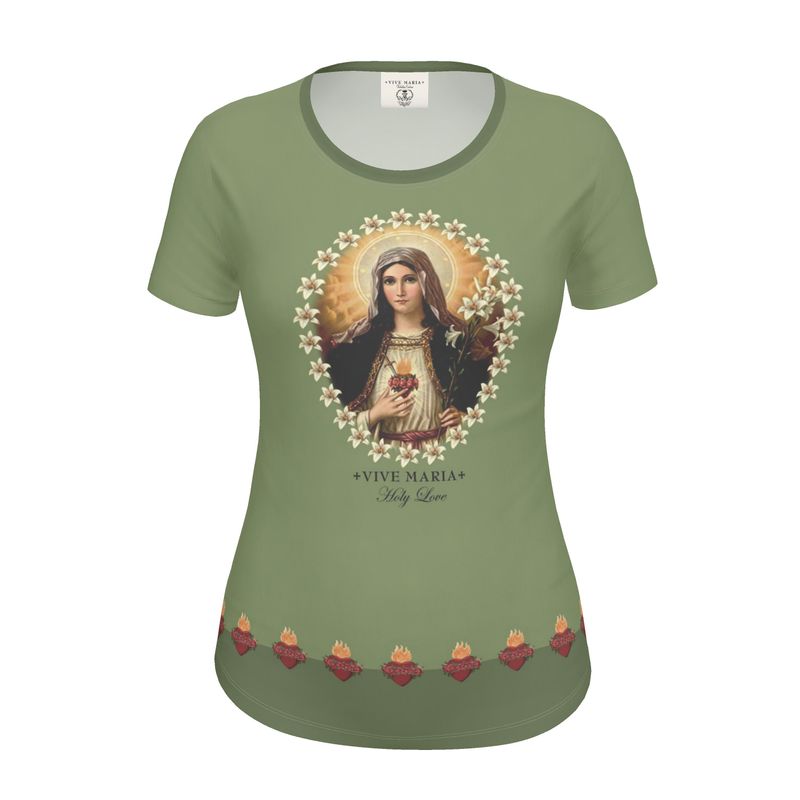 + VIVE MARIA + Holy Green Madonna Shirt