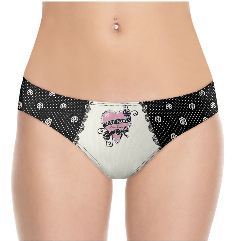 + VIVE MARIA + Holy Tatoo Heart Panties