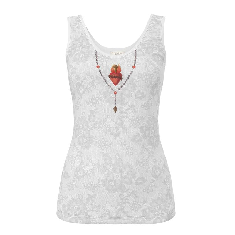 + VIVE MARIA + Holy Rosary Tank