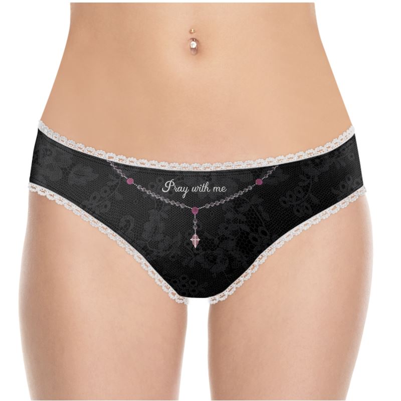 + VIVE MARIA + Rosary black Panties