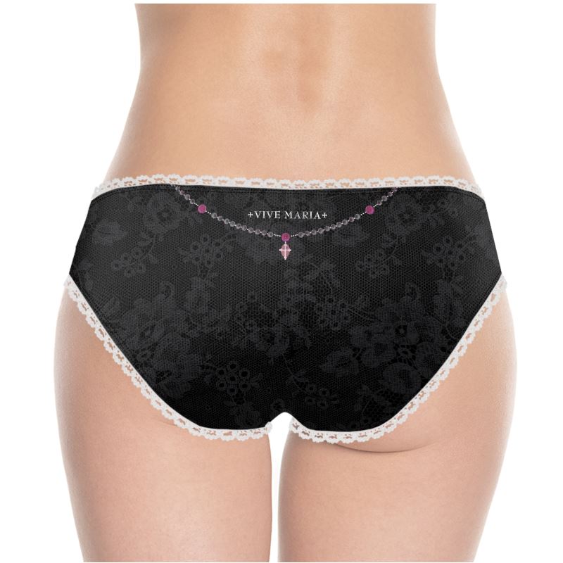 + VIVE MARIA + Rosary black Panties