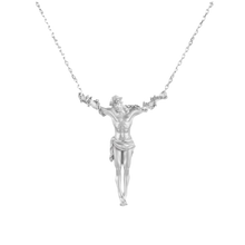 Jesus Pendant Solid Silver