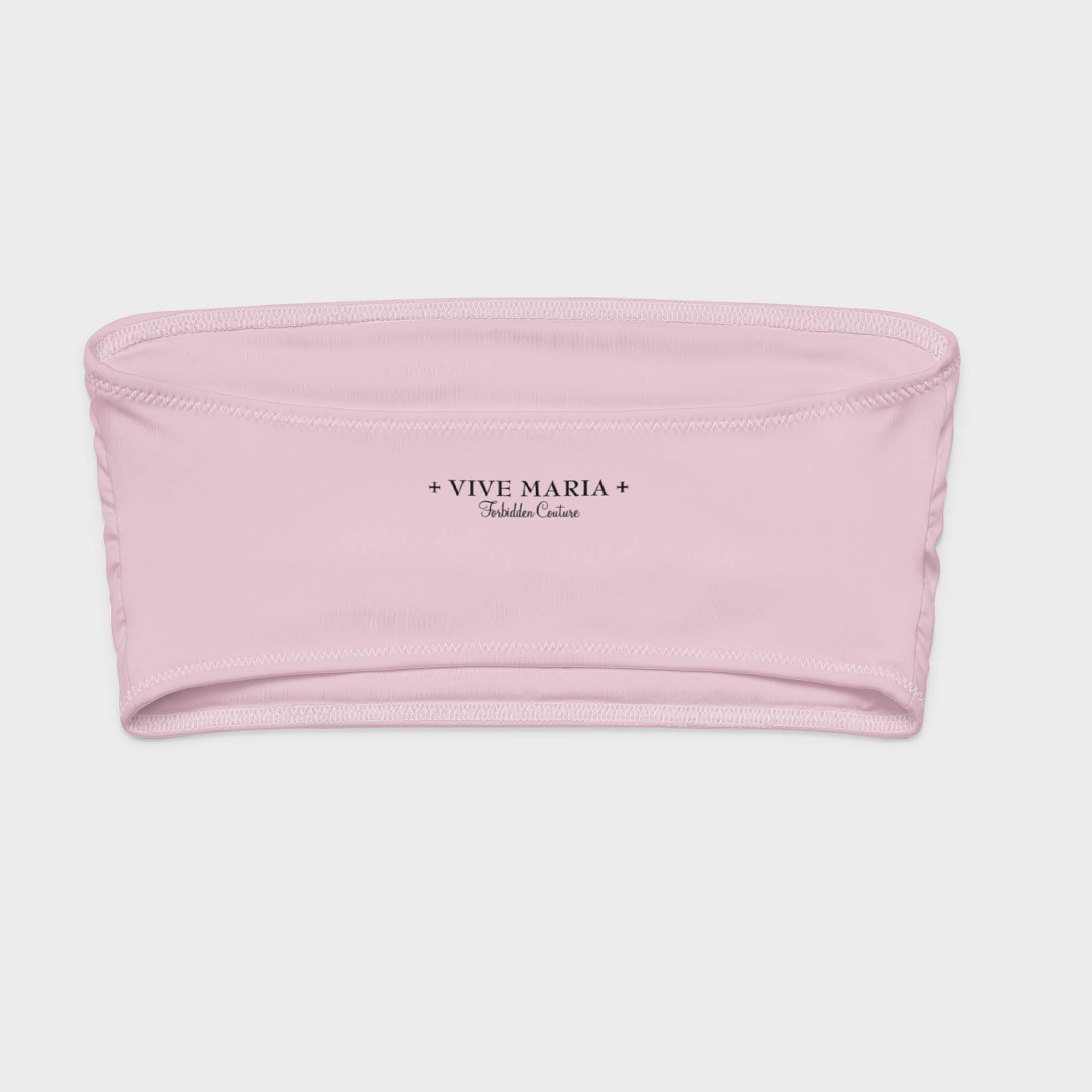 Holy Mary Bandeau Bikini Top