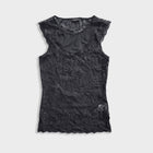 Black Lace Top One of One, Size S