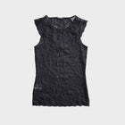 Black Lace Top One of One, Size S