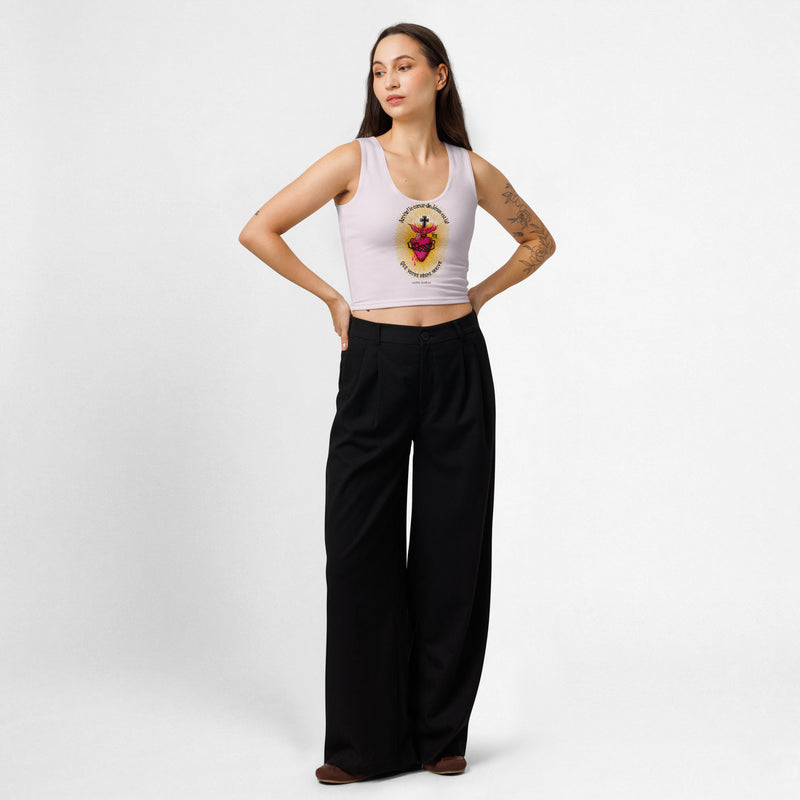 Burning Heart crop top