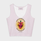 Burning Heart crop top
