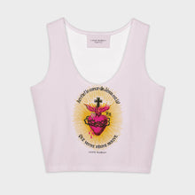 Burning Heart crop top