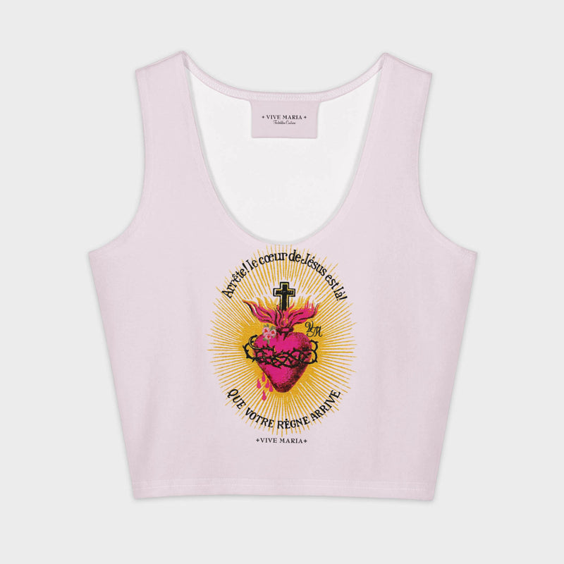 Burning Heart crop top