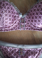 Candy Pink BH Set + panty 75 A One of One