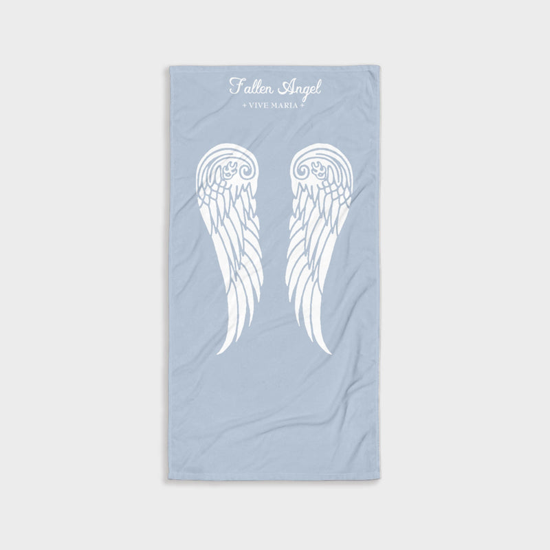 Fallen Angel Towel blue