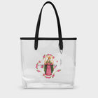 Fancy Maria clear tote bag