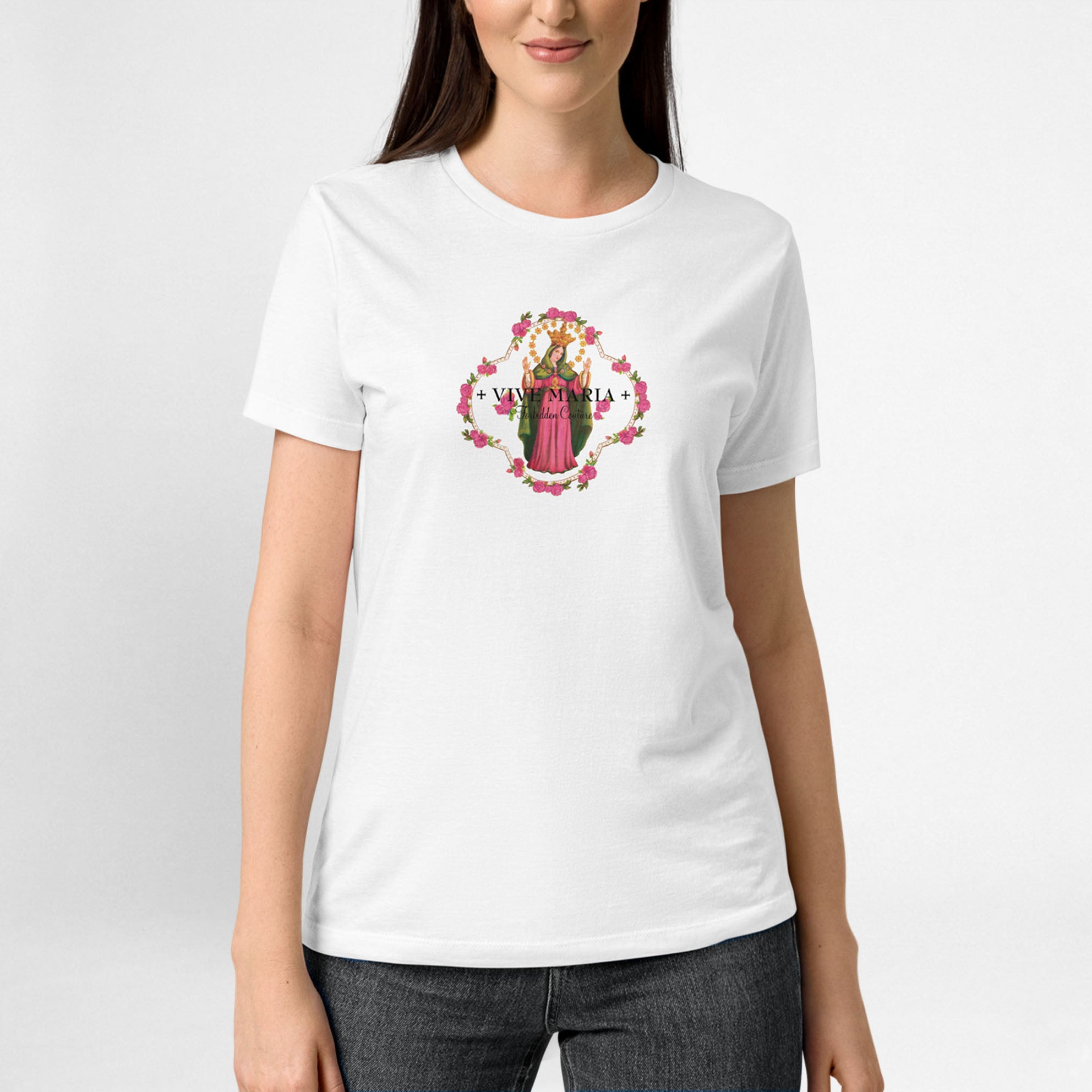 Fancy Maria shirt white