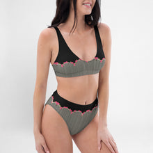 Flower Stripes Bikini