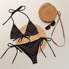 Flower Stripes Bikini