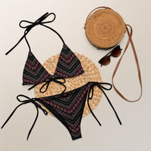 Flower Stripes Bikini