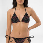 Flower Stripes Bikini