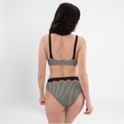 Flower Stripes Bikini