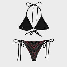 Flower Stripes Bikini
