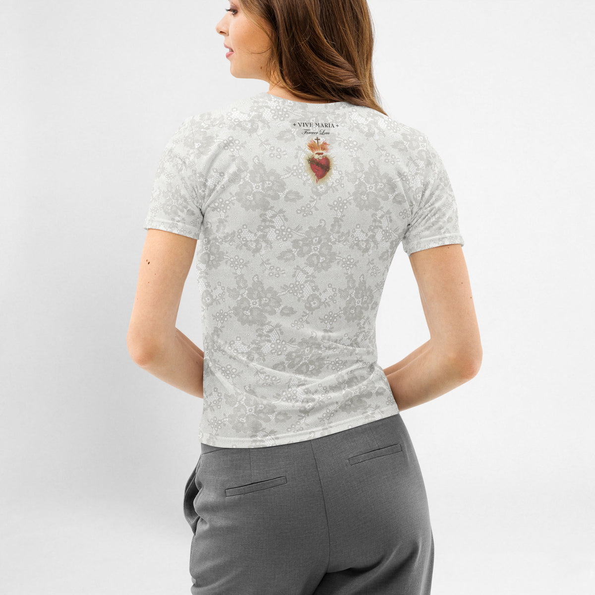Virgin de Guadalupe Lace Allover Shirt