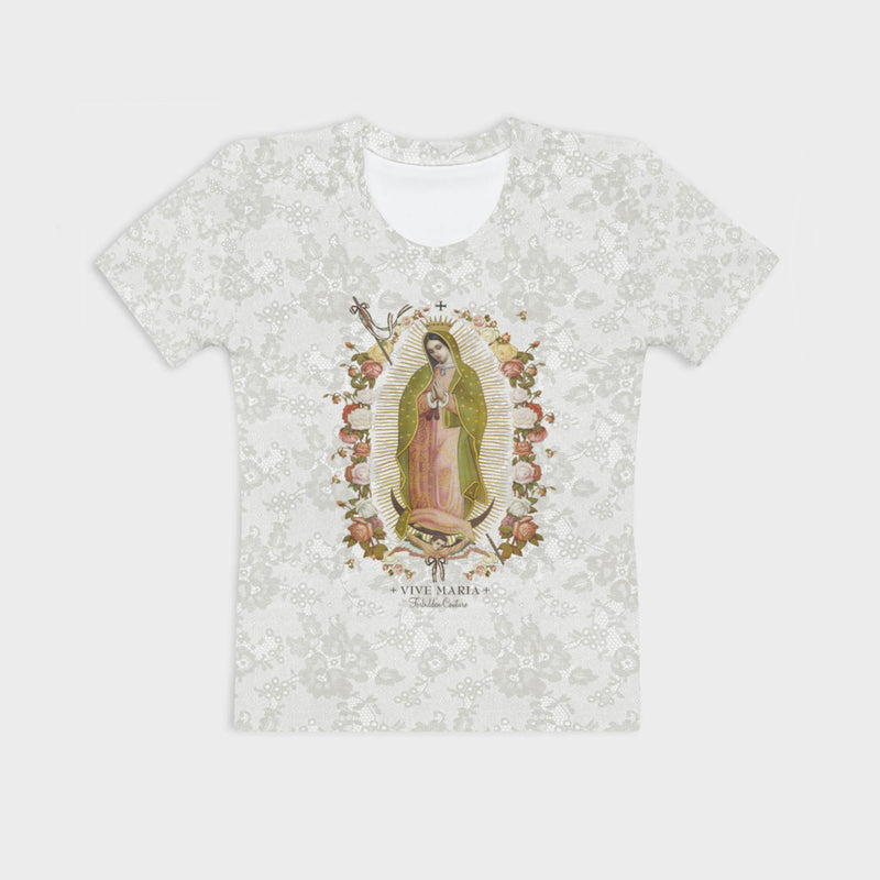 Virgin de Guadalupe Lace Allover Shirt