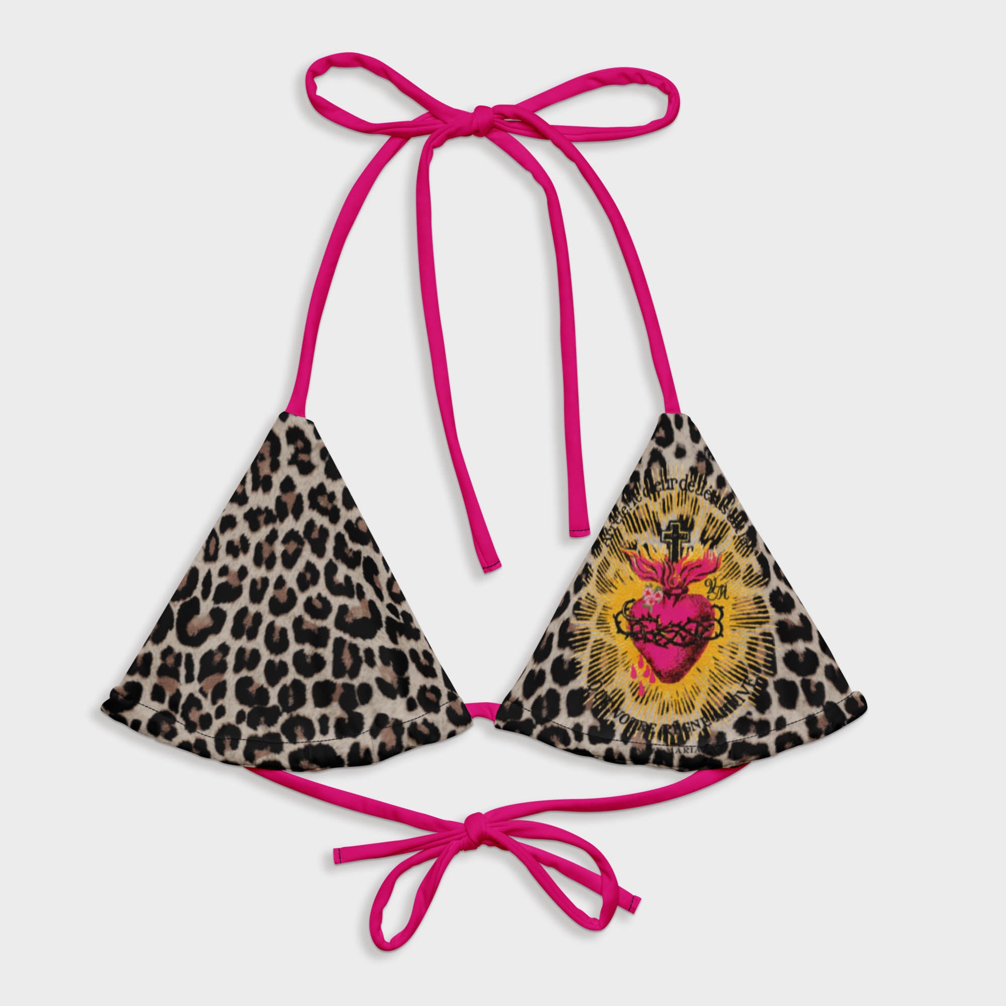 Holy Heart Bikini Top