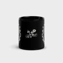 Holy Coffee Black Glossy Mug