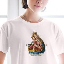 Holy Maria crop shirt orchid