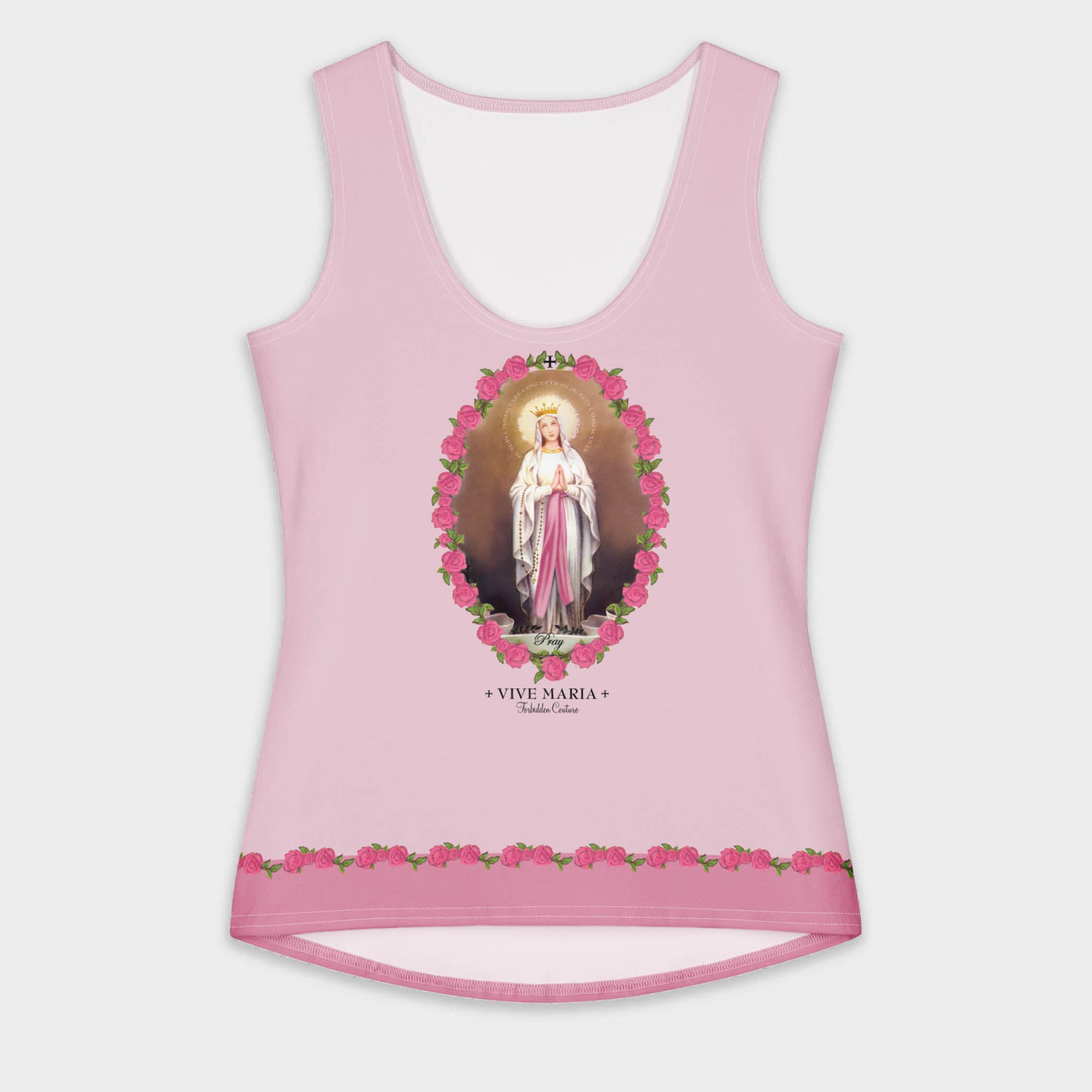 Holy Mary Tank top pink