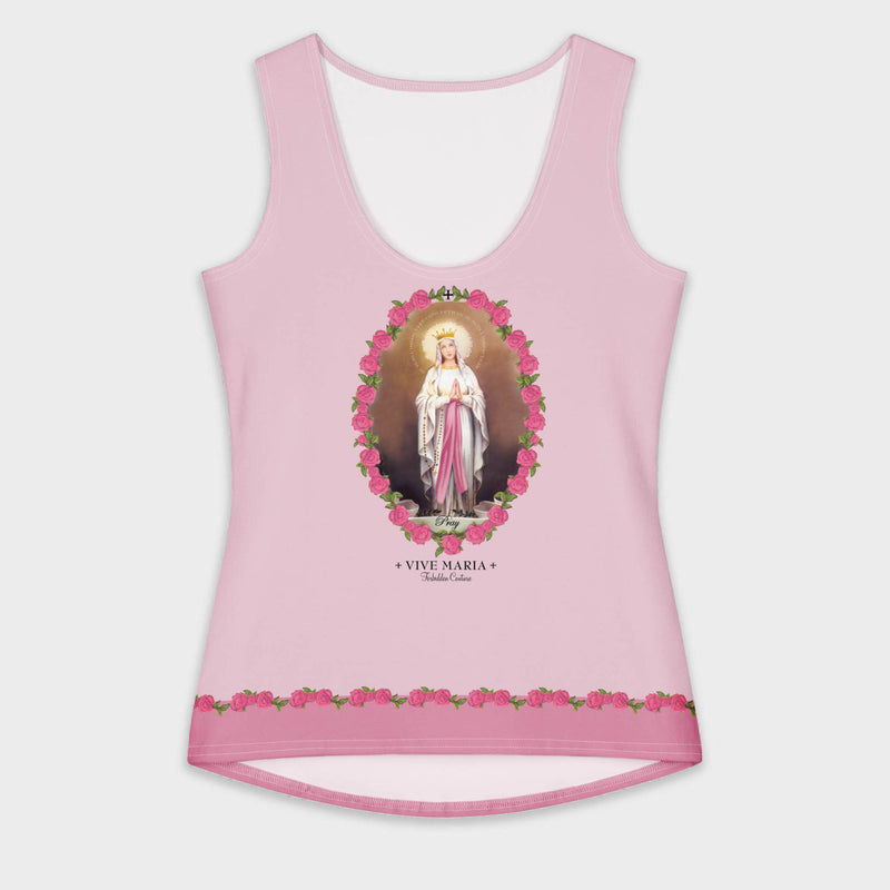 Holy Mary Tank top pink