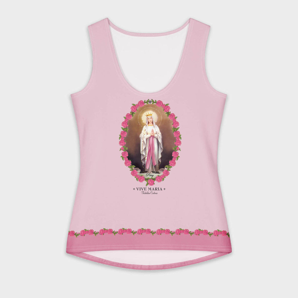 Holy Mary Tank top pink