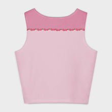 Holy Mary crop top pink