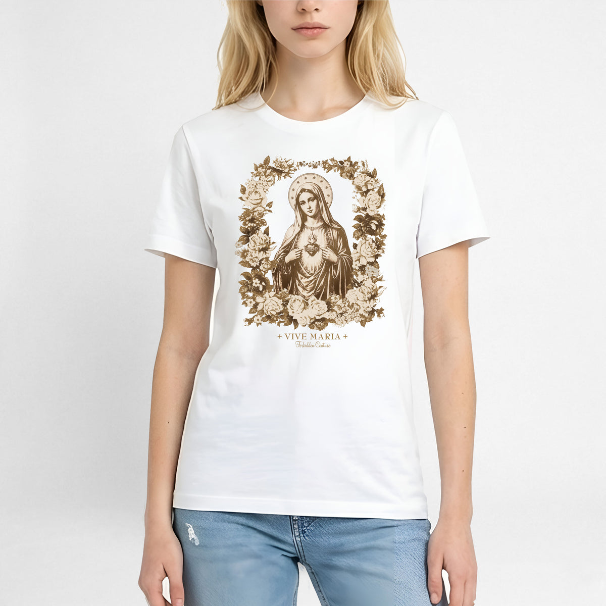 Iconic Vive Maria shirt faded brown