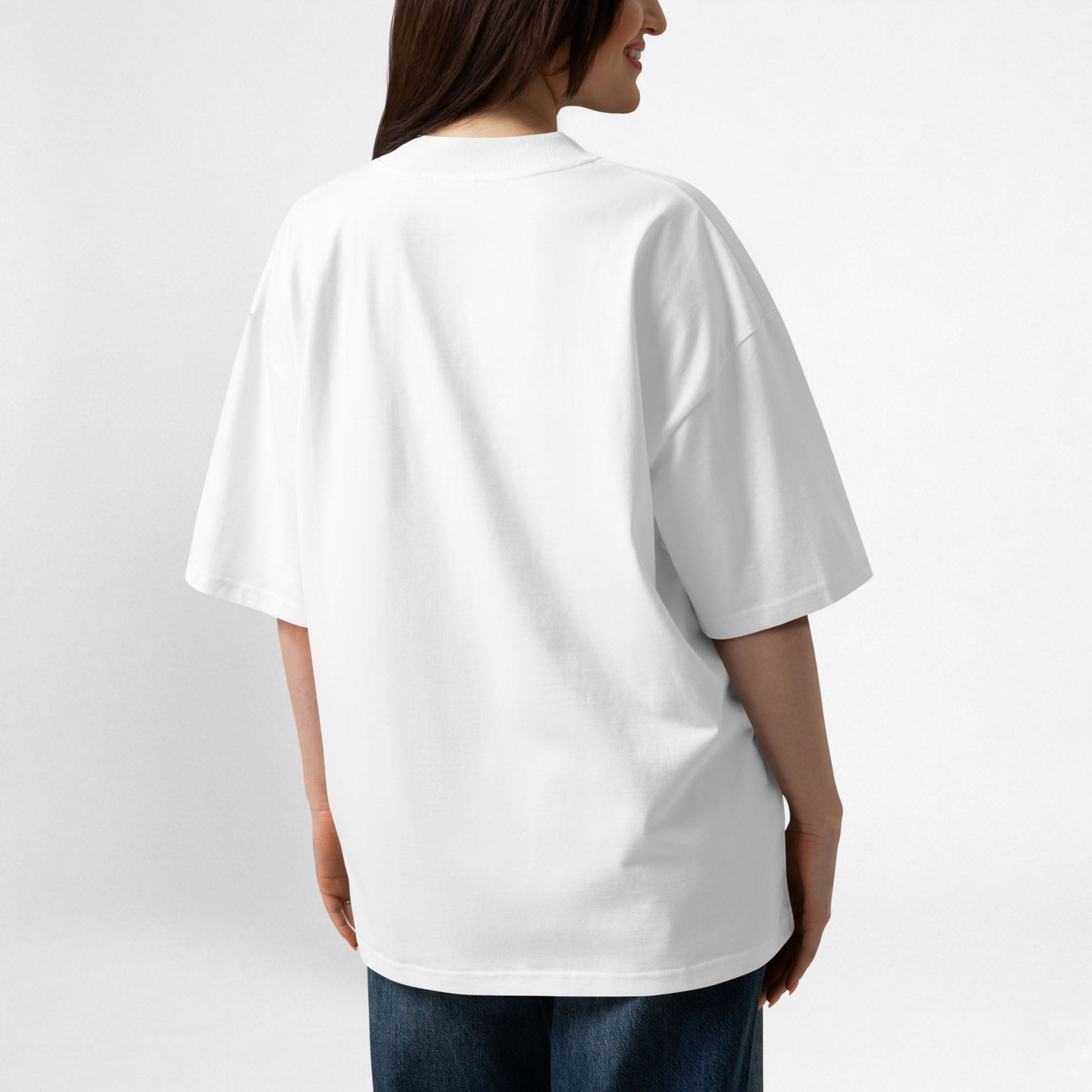 Jesus VIP unisex oversized shirt white