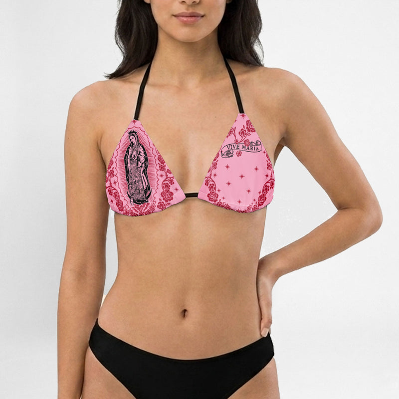 Maria's Beach Bikini Top pink