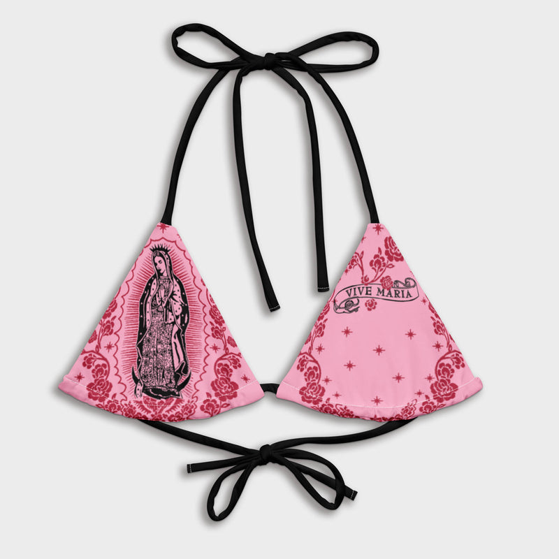 Maria's Beach Bikini Top pink