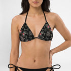 Never or Now  string bikini top
