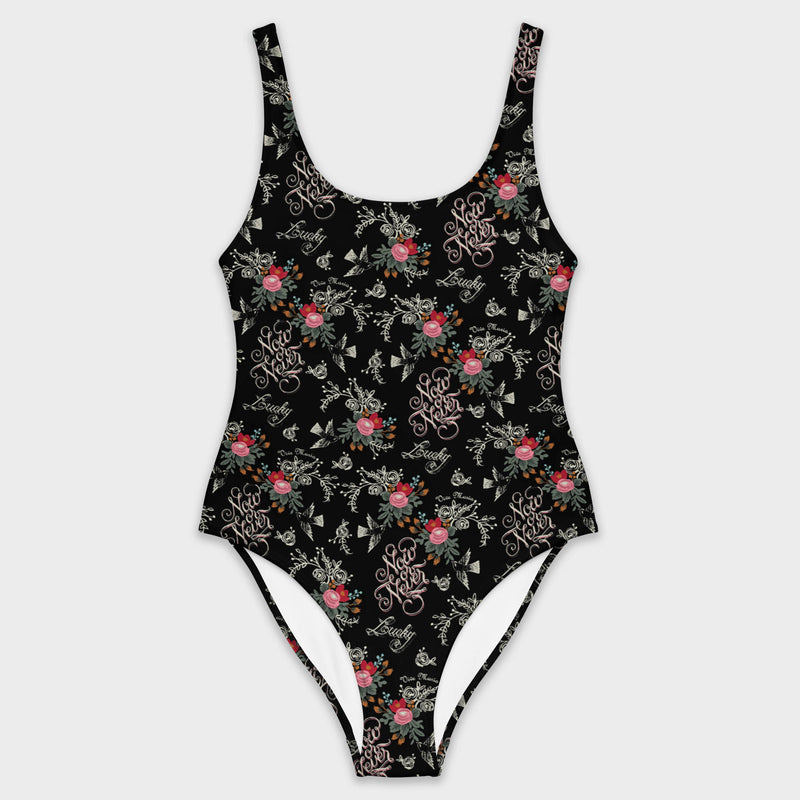 Now or Never Tatoo swimsuit
