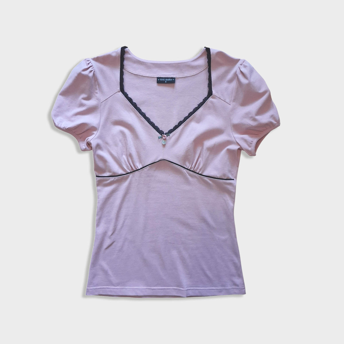 Blush Pink Girly Shirt One of One Size S