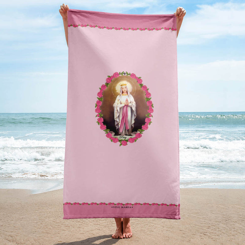 Pink Maria Towel