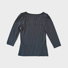 Romantic Pinstripe Shirt Ome of One Size S
