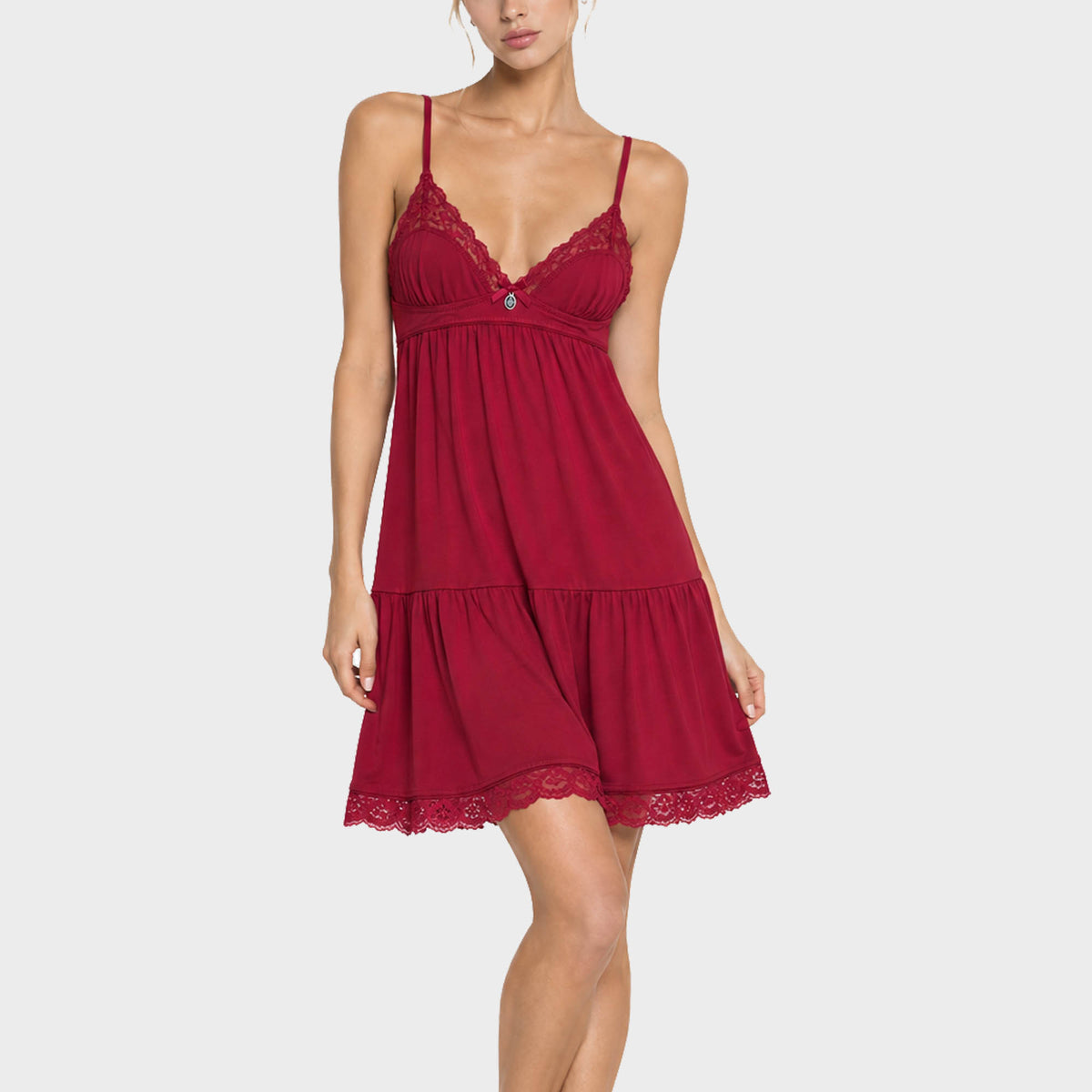 Red Love Babydoll One of One Size S