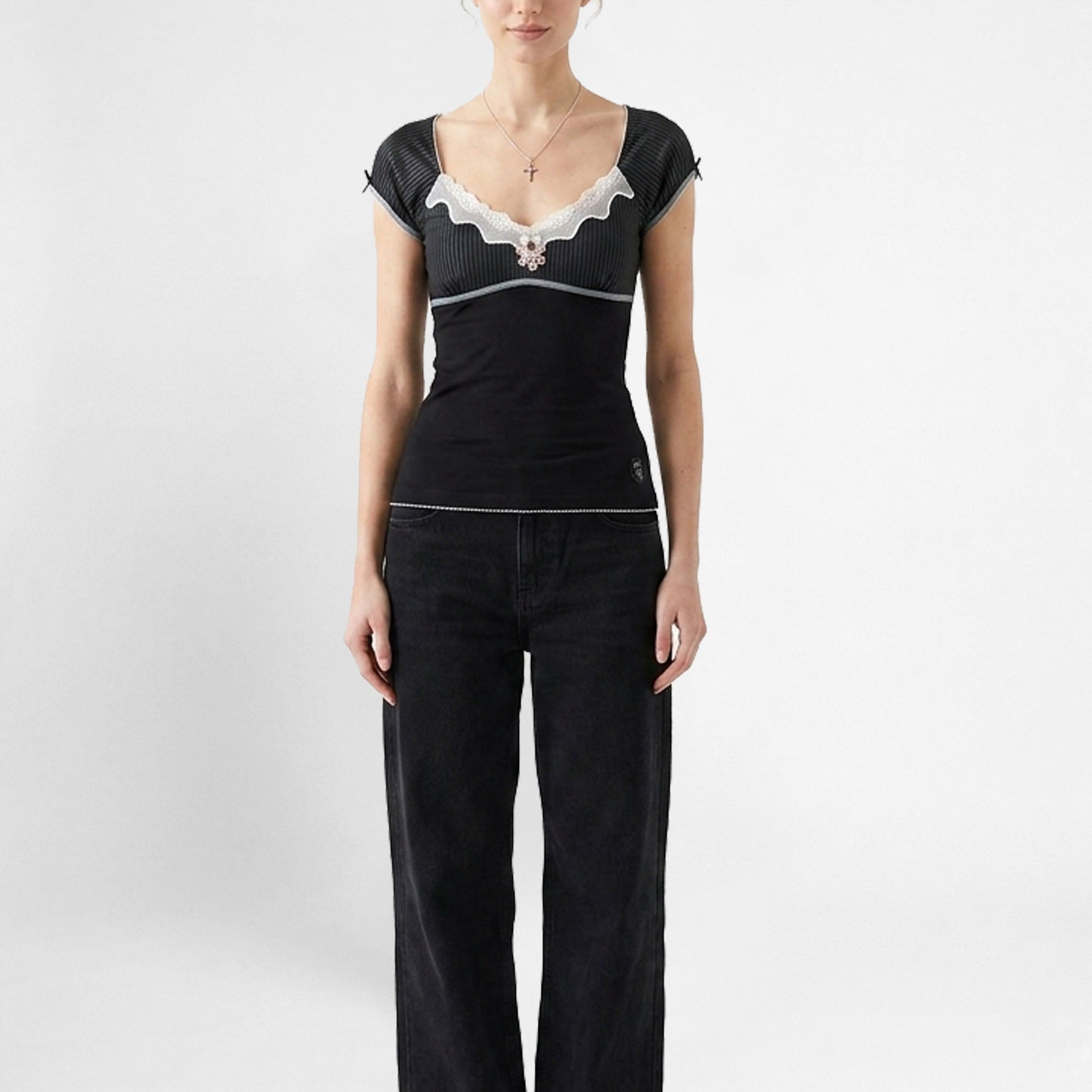 Romantic Mesh Shirt One of One Size S