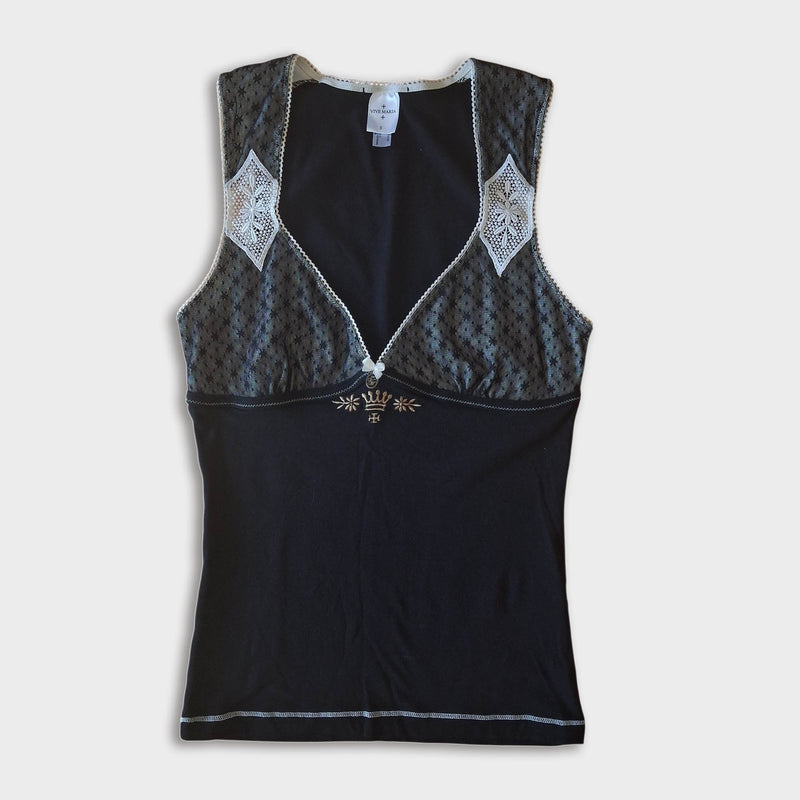 Romantic Mesh Top 1 of 1 size S
