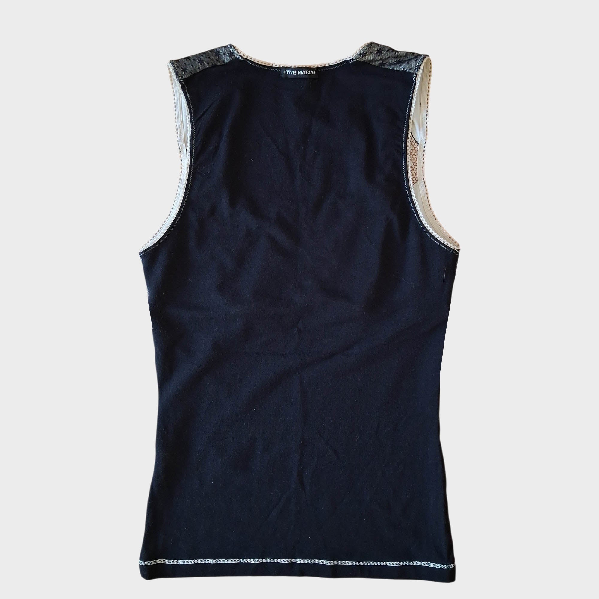 Romantic Mesh Top 1 of 1 size S