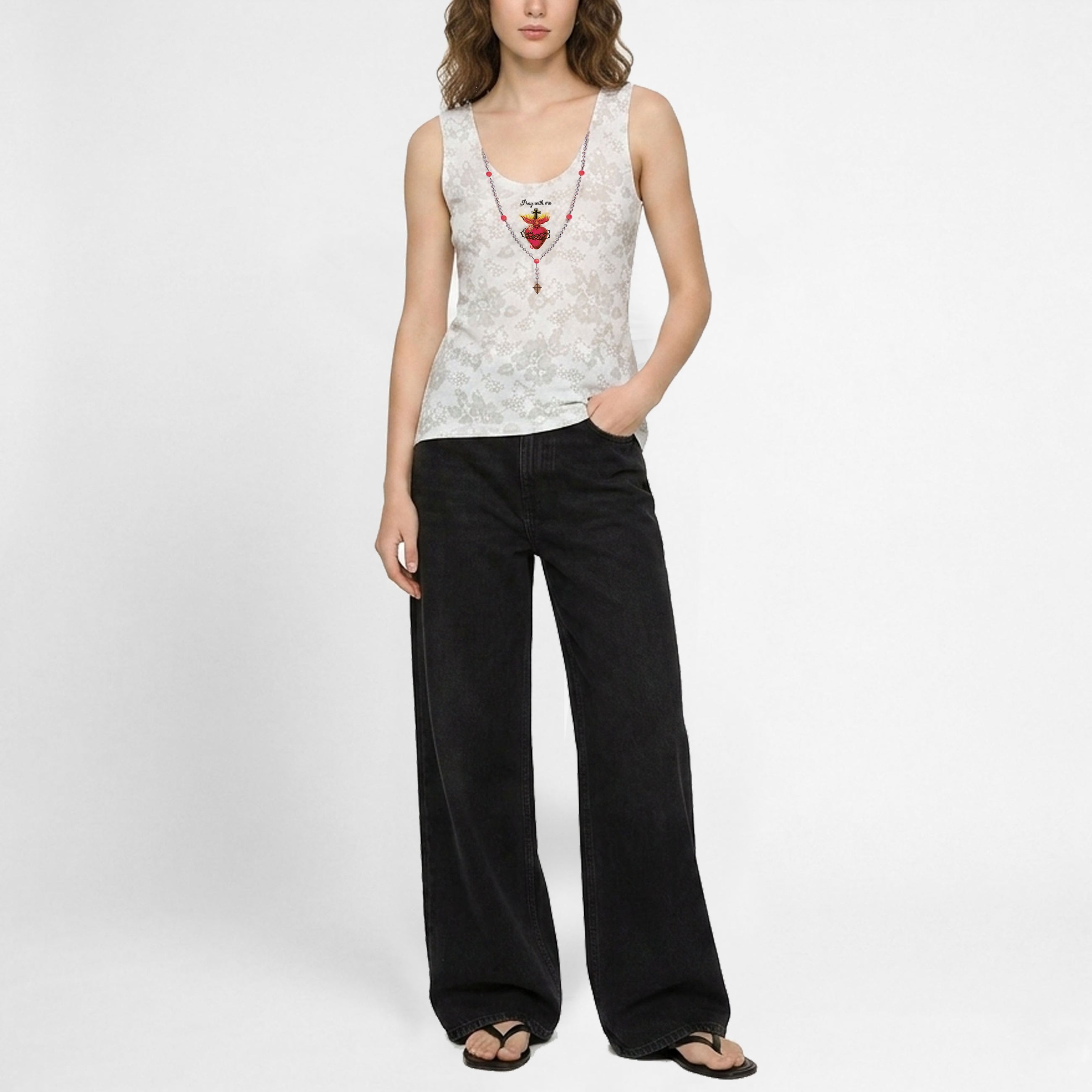 Rosary Tank Top