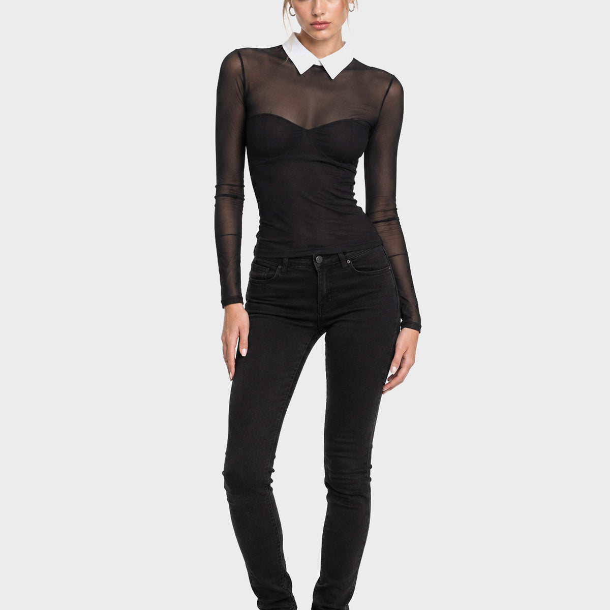 Innocent Mesh Bustier Shirt One of One Size S