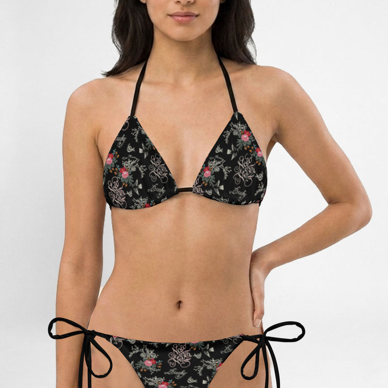 Now or Never Tattoo string bikini