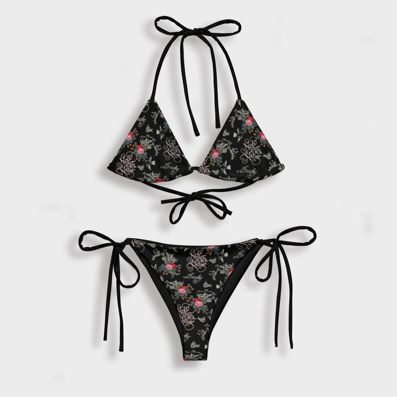 Now or Never Tattoo string bikini