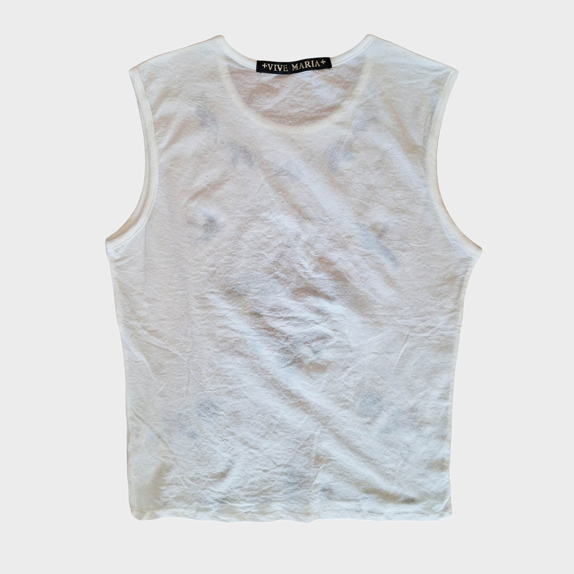 Tattoo Mesh Top 1 of 1 size S/M